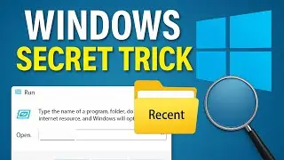 How to Find Recently Opened or Created Files in Windows | Secret Trick