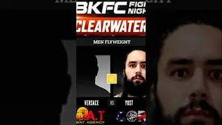 BKFC Fight night clearwater FL.    may 2nd