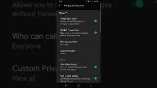 Gb whatsapp best settings for all