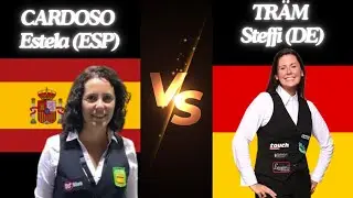 22 / PREDATOR GP 3-CUSHION LADIES - QUALIF - CARDOSO Estela  Vs TRÄM Steffi