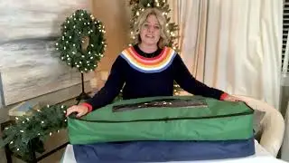 Bethlehem Lights Multi-Purpose Holiday Storage Box on QVC