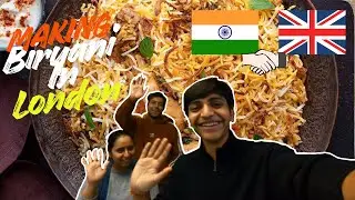 First Time Making Biryani In London 🇬🇧 