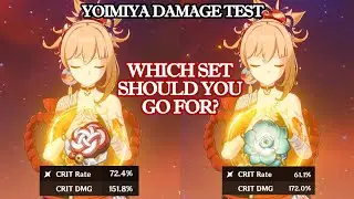 4P Shimenawa vs. 4P Echoes on Yoimiya | Which Should Set you go For?