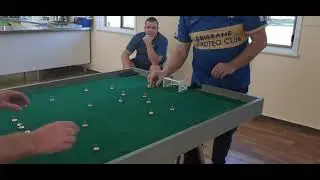 Brisbane Subbuteo club July final 1st half