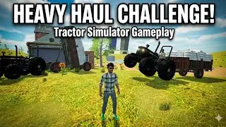 Digitrac Tractor Wheelie with Heavy Load! 😱 Kya hum pahunch payenge?