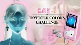 🥞 The Sims 4 ♡ Inverted Colors CAS Challenge