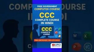 🎓 Learn CCC in Hindi | Full Computer Course for Beginners | Free Tutorial @upcicomputereducation