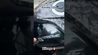 Xtreme 125r Mileage🔥 #xtreme125r  #viral #shortsviral #motovlog
