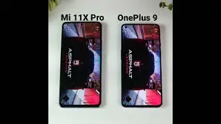 Mi 11X Pro vs OnePlus 9 | Speed Test 🤩 #shorts