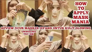 REVIEW JUJUR MASKER JEPANG UNTUK WAJAH GLOWING || TUTORIAL CARA PAKAI MASKER WAJAH || MASKER JEPANG