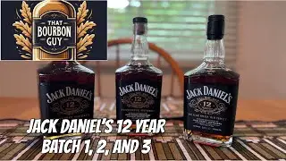 Jack Daniel&rsquo;s 12 Year Batch 1, 2, And 3