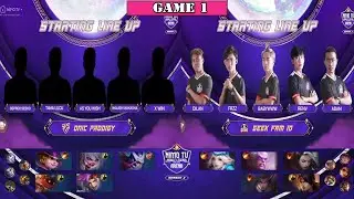 ONIC PRODIGY vs GEEK FAM ID GAME 1 NMA SEASON 3
