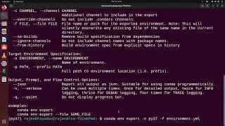 Creating, Removing, and Exporting Conda Environments: A Comprehensive Guide