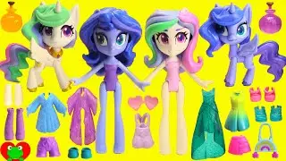 My Little Pony Potion Princesses Celestia and Princess Luna MLP Surprises