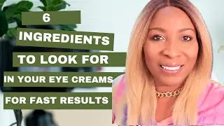 6 Ingredients You Need in Your Eye Cream, Clear Dark Circles, Eye Bags, Puffiness, and Wrinkles