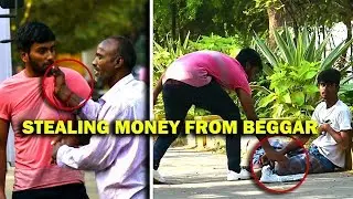 Stealing Money From Beggar | Social Experiment #15 | Kovai 360