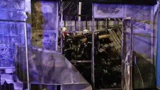 VIDEO: BRAND P&Aring; GENBRUGSPLADS