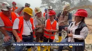 Capacitaci&oacute;n en plantas de beneficio Zaruma, Portovelo y Ponce Enr&iacute;quez. Mayo, 2022