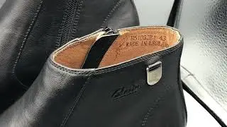 Gentle leather boots for men