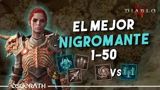 DIABLO 4 - LA MANERA MÁS EFICIENTE DE SUBIR TU NIGROMANTE
