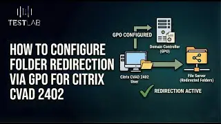 How to Configure Folder Redirection via GPO for Citrix CVAD 2402