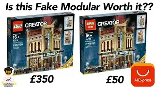 Обзор поддельного Lego от AliExpress: модульный кинотеатр Palace