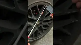 Adjustable mirror for checking car brakes #excavator #lifeisbutadream #mechanic #scraper