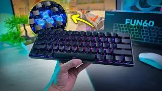 Melhor teclado magnético barato apelão para jogos - Custo Benefício Máximo (AKKO MonsGeek FUN 60)