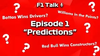 F1Talk - Episode 1 