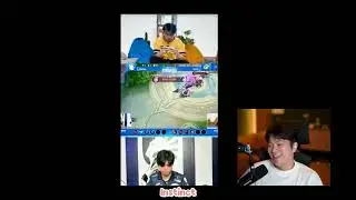 Reaksi Jhonatan liandi | KIBOY VS Jeypee #MLBB 