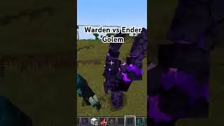 Warden Vs Ender Golem