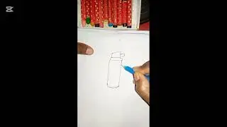 #How to #Draw a gas light, video step by step.
