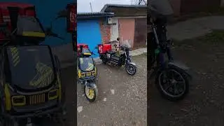 Небольшой обзор на необычные электроскутеры #скутер #мопед #electric #automobile #moto