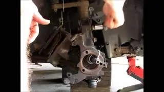 Замена оси CV на GM Pontiac Grand AM Alero Malibu 1997 года выпуска