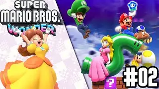[LIVE] THIS GAME IS SO BEAUTIFUL!! SUPER MARIO BROS. WONDER [PART 2]