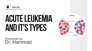 Acute leukemia and it's types and diagnosis test #pathology #bloodcancer