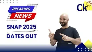 Breaking News! SNAP 2025 Dates Out! No Sectional Cutoffs | Low Difficulty | Scores Vs Percentiles