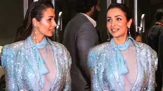 Malaika Arora With Arjun Kapoor Arrive At Hindustan Times India's Most Stylish Awards 2022