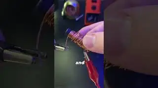 Создайте ЭЛЕКТРОМАГНИТ, используя ВСЕГО ИЗ 2 КОМПОНЕНТОВ! #diyprojects #electricity #engineering
