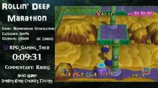Bomberman Generation (Any%) by RPGodfather in 1:54:04 - Rollin' Deep Marathon