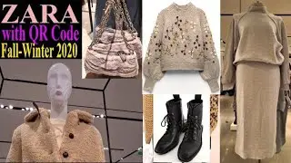 НОВИНКА КОЛЛЕКЦИЯ #ZARA ОСЕНЬ-ЗИМА 2020 #СQR-кодом #ZaraНоябрь2020