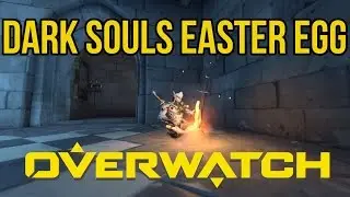OVERWATCH - DARK SOULS EASTER EGG! (Eichenwalde)