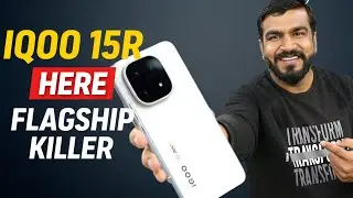 IQOO 15R Flagship Killer SmartPhone HERE , First Look Snapdragon 8Gen 5 Big Battery 7600mAh !!