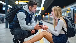 Odaadta a Mobilját Egy Síró Lánynak a Metrón – Nem Tudta, Hogy Egy Szökevény Milliárdos Örökösnő...