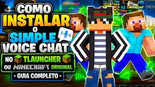 Como Instalar o Simple Voice Chat no TLauncher ou Minecraft Original - Guia Completo
