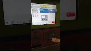 Recharge own Metro card through Electronic Machine