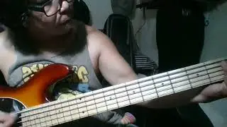 waiting by greenday bass cover.