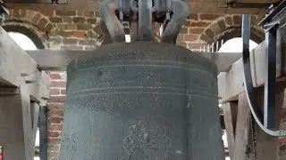 Minnertsga Friesland luidklok van de Hervormde Meinardskerk (Na de Restauratie)