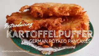 Kartoffelpuffer German Fried Potato Pancakes