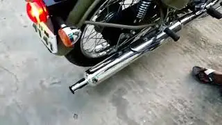 Royal Enfield desert storm 500 bs4 thump sound
